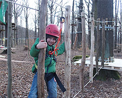 Spass im Bambiniparcour Spass im Bambiniparcour